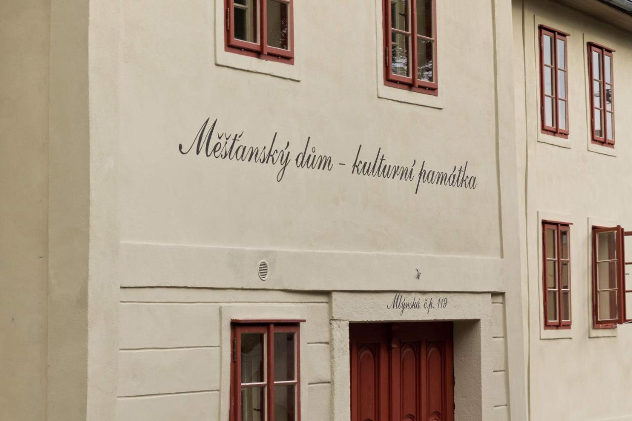 Mestansky Dum - Kulturni Pamatka Mlynska 119 Jindrichuv Hradec Bagian luar foto